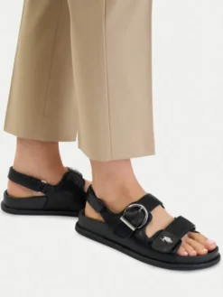 U.S. Polo Assn. Sandały EO-EDITH001W/6Y1 Czarny