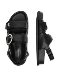 U.S. Polo Assn. Sandały EO-EDITH001W/6Y1 Czarny