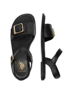 U.S. Polo Assn. Sandały EO-TEMPE002W/6L1 Czarny