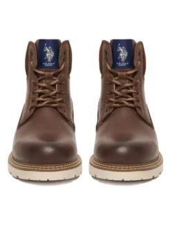 U.S. Polo Assn. Trzewiki EO-PATRIZ001M/EL1 Brązowy