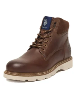 U.S. Polo Assn. Trzewiki EO-PATRIZ001M/EL1 Brązowy