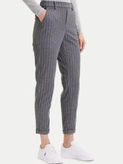 Vero Moda Chinosy Maya 10331952 Szary Tapered Fit