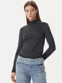 Vero Moda Golf Lava 10334586 Czarny Loose Fit