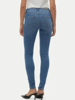 Vero Moda Jeansy Flash 10300173 Niebieski Skinny Fit