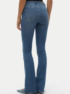 Vero Moda Jeansy Flash 10302478 Niebieski Flared Fit