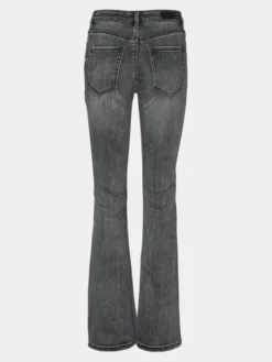 Vero Moda Jeansy Flash 10303196 Szary Flared Fit