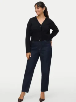 Vero Moda Kardigan Gold Art 10332210 Czarny Regular Fit