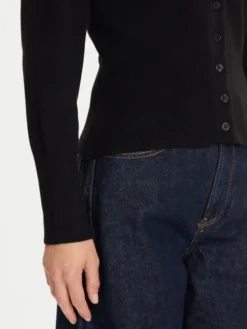 Vero Moda Kardigan Saba 10334777 Czarny Regular Fit
