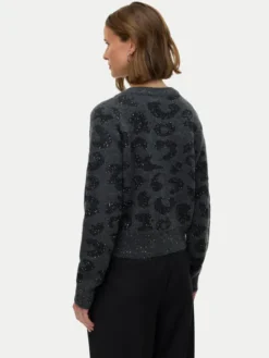 Vero Moda Kardigan Zuzu 10339337 Szary Regular Fit