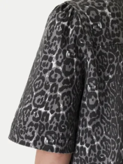 Vero Moda Koszula jeansowa Bella 10336318 Szary Loose Fit
