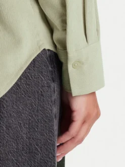 Vero Moda Koszula Sanne 10317194 Beżowy Oversize