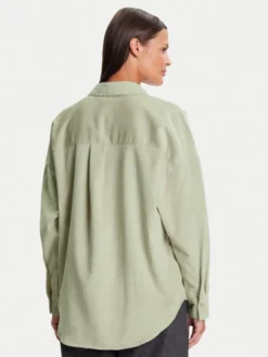 Vero Moda Koszula Sanne 10317194 Beżowy Oversize