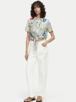 Vero Moda Koszula Valentina 10351011 Kolorowy Regular Fit