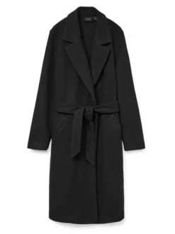Vero Moda Płaszcz przejściowy Fortuneaya 10278330 Czarny Regular Fit