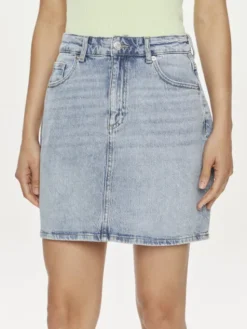 Vero Moda Spódnica jeansowa Tessa 10301536 Niebieski Regular Fit