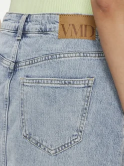 Vero Moda Spódnica jeansowa Tessa 10301536 Niebieski Regular Fit