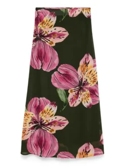 Vero Moda Spódnica maxi Ismene 10351432 Zielony Regular Fit