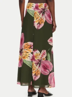 Vero Moda Spódnica maxi Ismene 10351432 Zielony Regular Fit