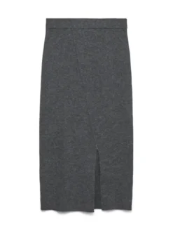 Vero Moda Spódnica ołówkowa Brisa 10334684 Szary Slim Fit