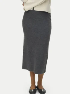 Vero Moda Spódnica ołówkowa Brisa 10334684 Szary Slim Fit