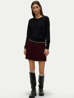 Vero Moda Spódnica plisowana Marina 10331534 Fioletowy Regular Fit