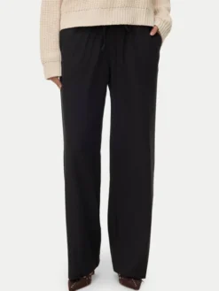 Vero Moda Spodnie materiałowe Milly 10331924 Czarny Wide Leg