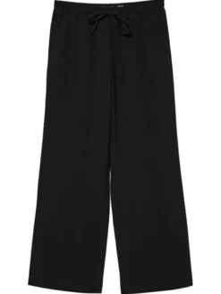 Vero Moda Spodnie materiałowe Milly 10331924 Czarny Wide Leg