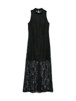 Vero Moda Sukienka wieczorowa Manja 10335406 Czarny Regular Fit