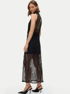Vero Moda Sukienka wieczorowa Manja 10335406 Czarny Regular Fit