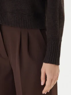 Vero Moda Sweter Aquarius 10331898 Brązowy Regular Fit