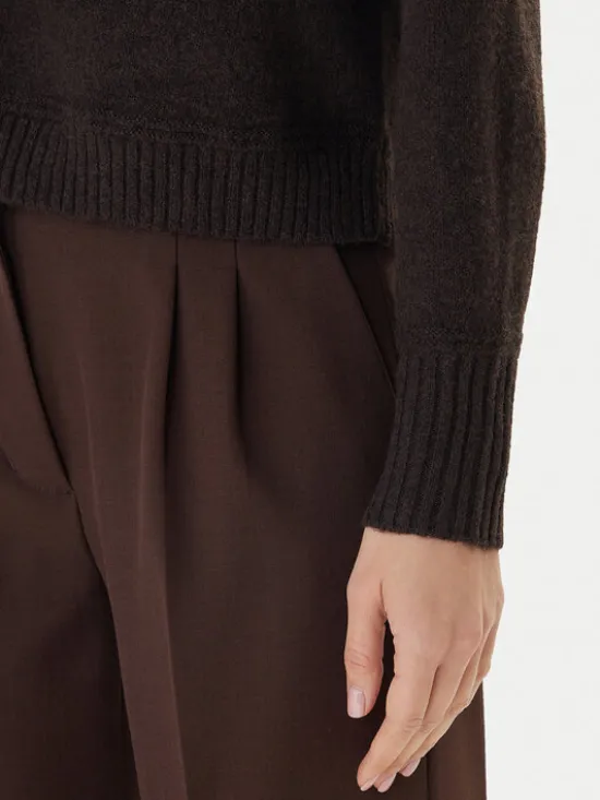 Vero Moda Sweter Aquarius 10331898 Brązowy Regular Fit