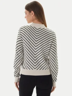 Vero Moda Sweter Capricorn 10331893 Beżowy Regular Fit