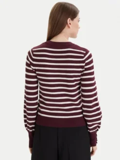 Vero Moda Sweter Happy 10336333 Fioletowy Regular Fit