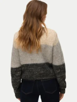 Vero Moda Sweter Jenna 10335750 Beżowy Standard Fit