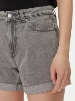Vero Moda Szorty jeansowe Zuri 10279493 Szary Regular Fit