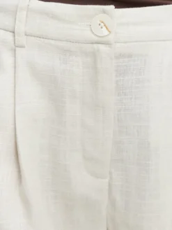 Vero Moda Szorty materiałowe Rosie 10346913 Beżowy jasny Loose Fit