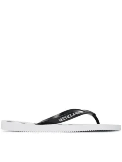 Versace Jeans Couture Japonki 80YA3SQ7 ZSS81 Biały