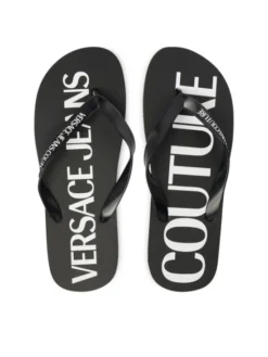 Versace Jeans Couture Japonki 80YA3SQ7 ZSS81 Czarny