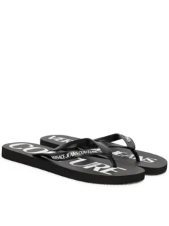 Versace Jeans Couture Japonki 80YA3SQ7 ZSS81 Czarny