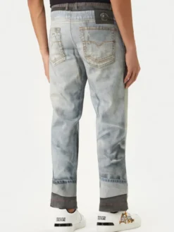 Versace Jeans Couture Jeansy 80GAB5RP ES156 Niebieski jasny Straight Fit