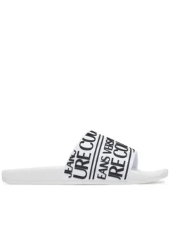Versace Jeans Couture Klapki 78YA3SQ1 Biały