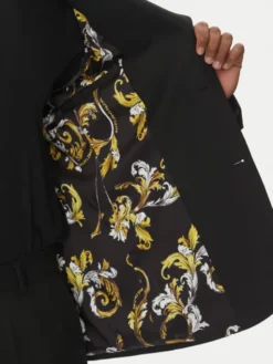Versace Jeans Couture Marynarka 78GAQ704 Czarny Slim Fit