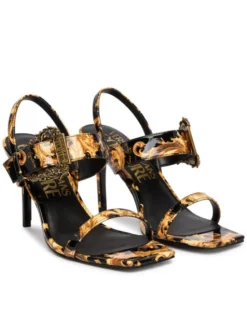 Versace Jeans Couture Sandały 80VA3S71 ZS366 G89 Czarny