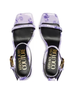 Versace Jeans Couture Sandały 80VA3S76 ZS366 Fioletowy
