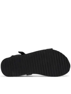 Versace Jeans Couture Sandały 80VA3SX4 ZS630 Czarny