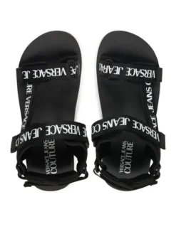 Versace Jeans Couture Sandały 80YA3S7B ZS630 Czarny