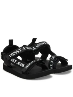 Versace Jeans Couture Sandały 80YA3S7B ZS630 Czarny