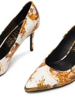 Versace Jeans Couture Szpilki 80VA3S50 ZS366 G03 Biały