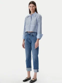 ViCOLO Jeansy DD5059 Niebieski Straight Leg