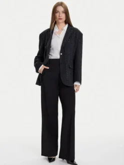 ViCOLO Marynarka TF0032 Szary Regular Fit